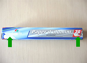 Abrefácil papel aluminio