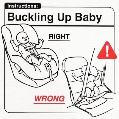 Instrucciones: “Bukling Up Baby”