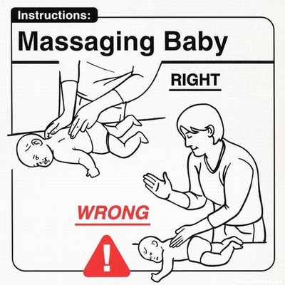 Instrucciones: “Massaging Baby”