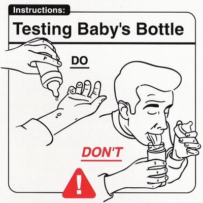 Instrucciones: “Testing Baby Bottle”