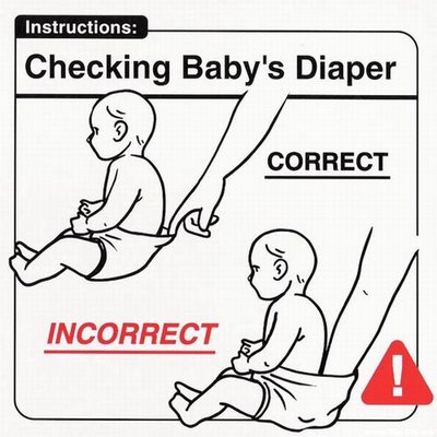 Instrucciones: “Checking Baby Diaper”